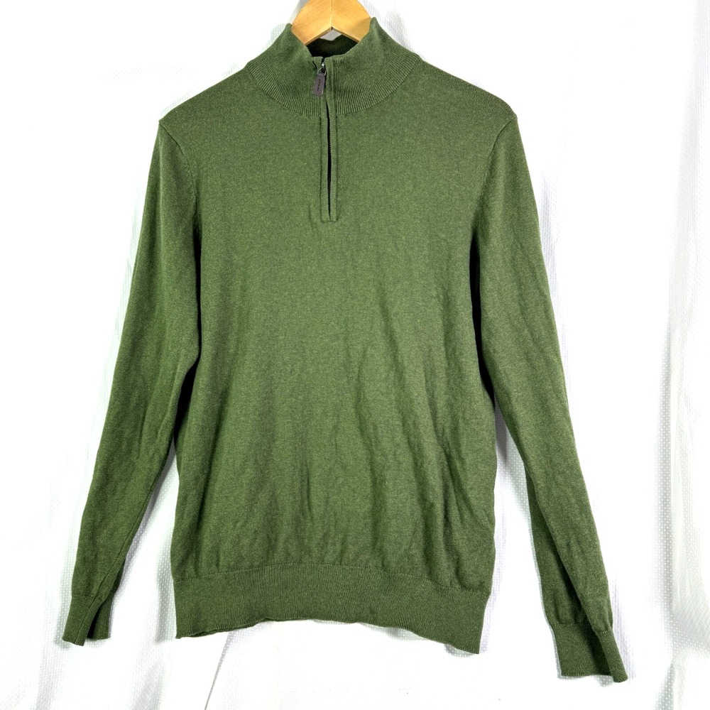 Daniel Hechter Paris Mens Cotton Cashmere Pullover Sweater Sz M Medium